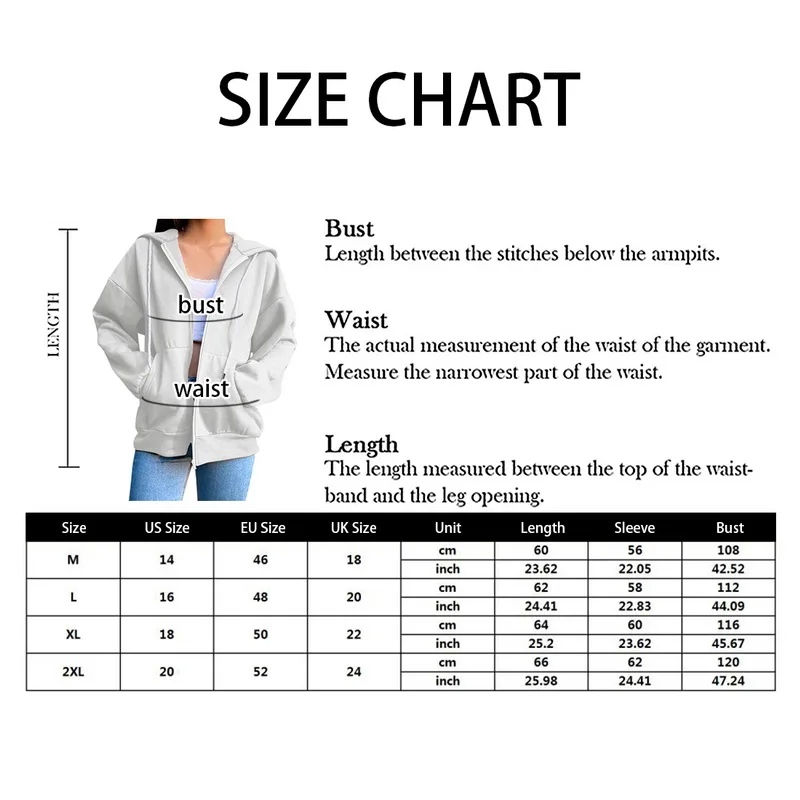 

Zip Up Sweatshirt Spring thin Jacket Clothes Oversize Hoodies Women Plus Size Vintage Pockets Long Sleeve Pullovers