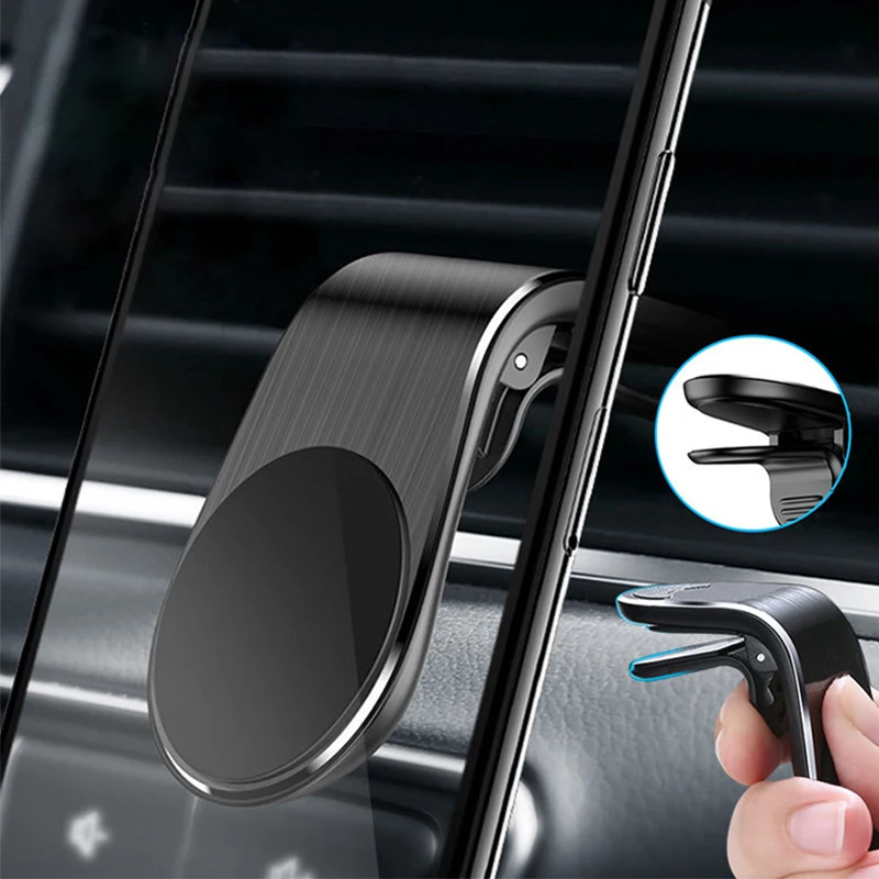 Магнитный автомобильный держатель для телефона в на вентиляционное отверстие