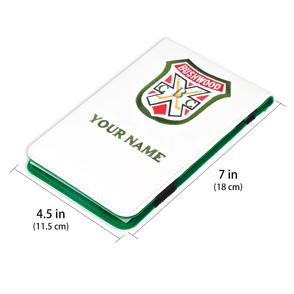 Чехол-книжка из высококачественной кожи с вашим именем | Спорт и развлечения