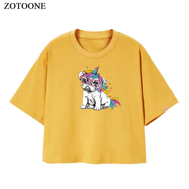 ZOTOONE гладить на нашивки в форме собак для аппликация одежду с рисунком сделай сам