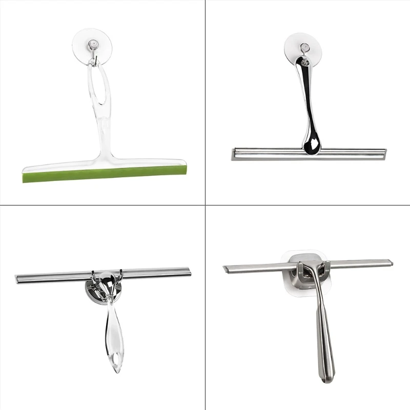 Скребок для оконных стекол очиститель душа ванной комнаты зеркало резиновый