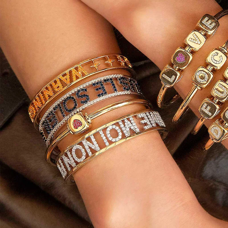 Модный очаровательный браслет из стерлингового серебра копия 1:1 серебряный &quotsous