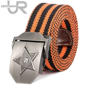 Новинка Тактический холщовый ремень высокого качества спряжкой звезда Армии СССР