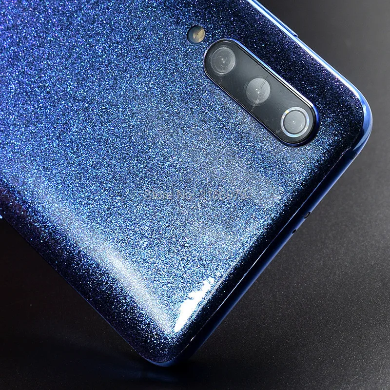 Для Xiaomi Mi 9 / SE 8 Lite Pro задний градиентный блестящий чехол с блестками Алмазная