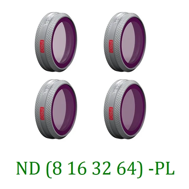 ND8 16 32 64 PL PGYTECH ND CPL набор фильтров для объектива для DJI Mavic 2 Zoom профессиональная версия - Цвет: ND8 16 32 64 PL