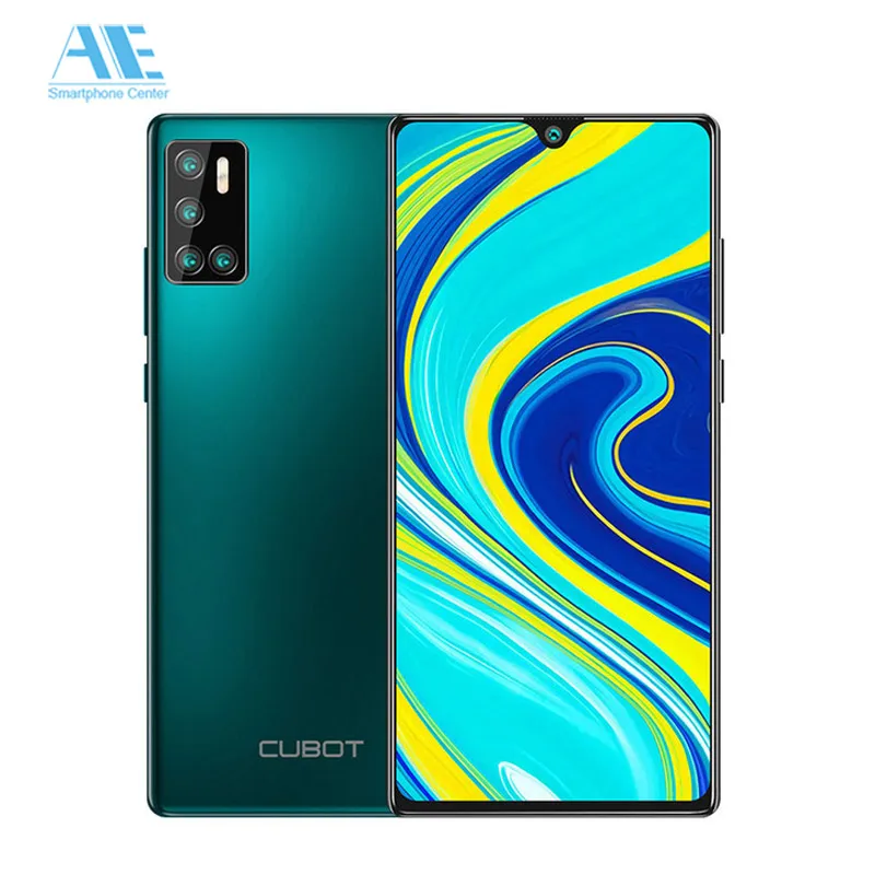 Cubot P40 смартфон с 6 2-дюймовым дисплеем четырёхъядерным процессором ОЗУ 4 Гб ПЗУ 128