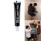 Универсальный клей для стекла, 671218 г, 1 шт., полимерный металлический клей-герметик, быстросохнущий, водонепроницаемый, невидимый, для дома и кухни, TSLM1