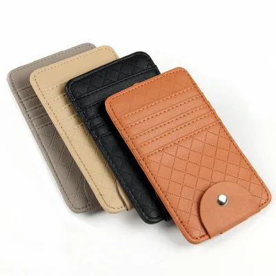 

Car Auto Sun Visor Point Pocket Organizer Pouch Bag Card Glasses Storage Holder