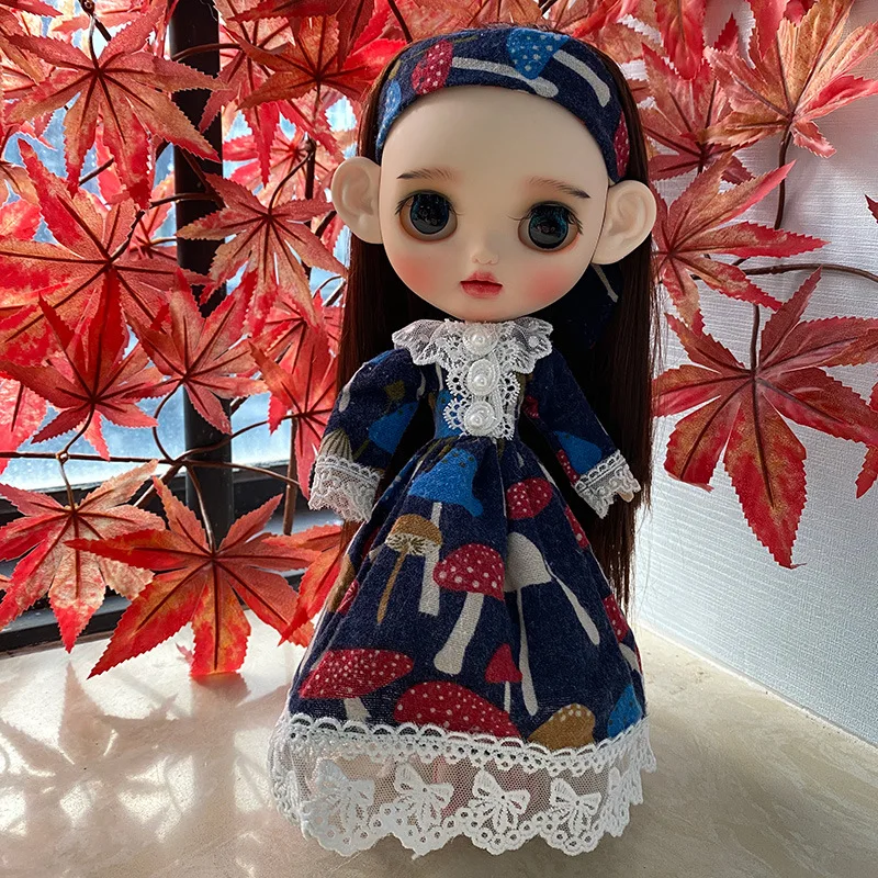 1/6 Blyth Dolls одежда платье для 30 см NBL Ball Jointed восхитительная Одежда Набор BJD куклы