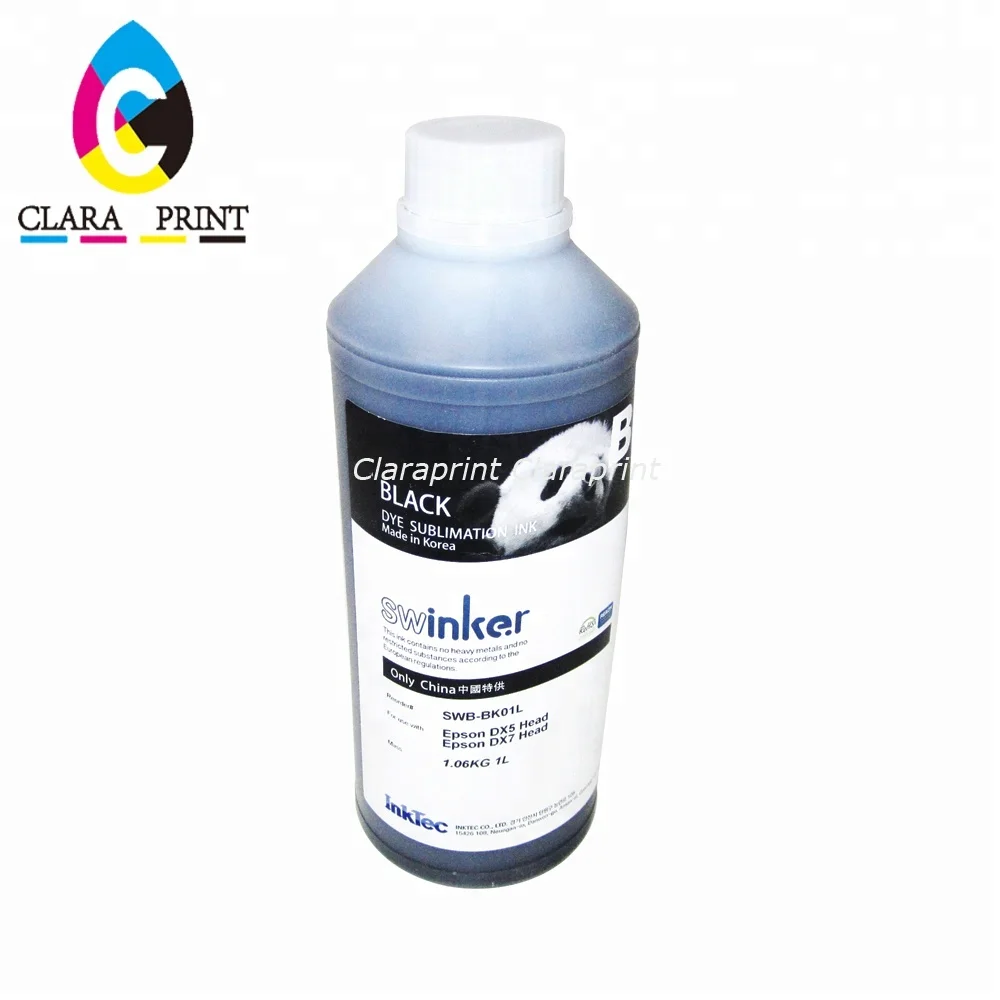 Оригинальные чернила Inktec Swinker(SWB) для сублимационной печати краски Epson DX5 DX7