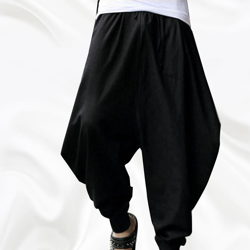 Уличная одежда шаровары для мужчин хип-хоп хлопок низкий шов спортивные штаны