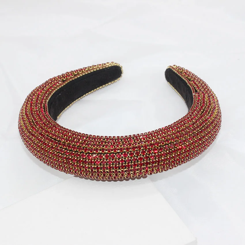 New European and American Baroque luxury rhinestone court headband dance party cocktail temperament wild 780 | Украшения и