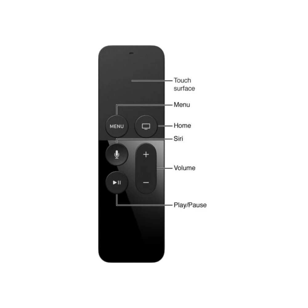 Пульт дистанционного управления MLLC2LL/A EMC2677 A1513 для Apple TV Siri 4-го поколения |