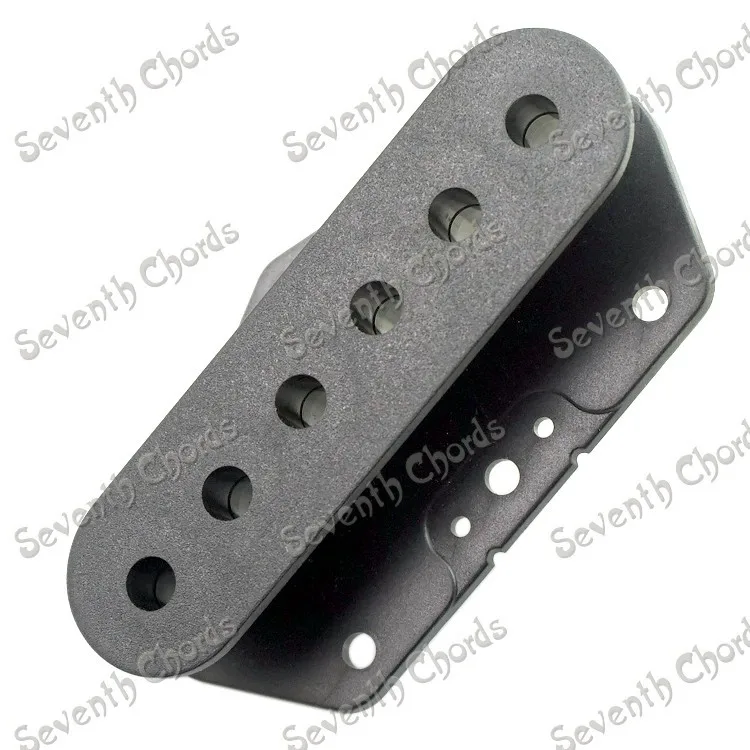

2 Pcs Black Plastic Single Coil Slug Bobbins Bridge Pickup Covers/Lid/Shell/Top For Electric Guitar
