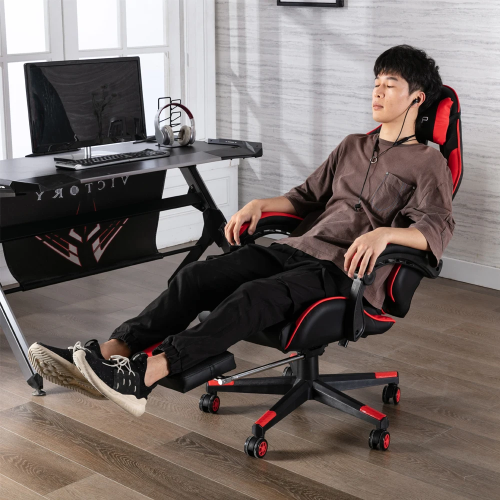 Удобные игровые стулья высококачественное кожаное компьютерное кресло