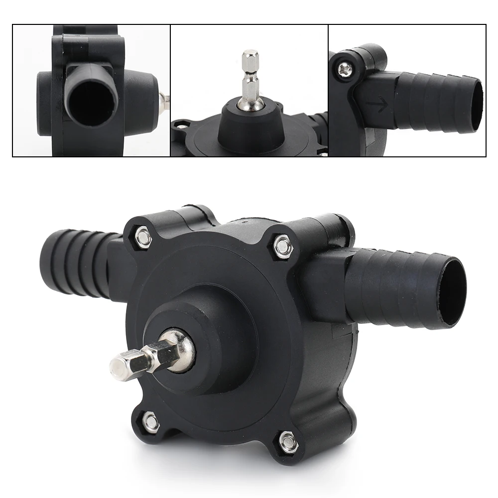 Бытовой Малогабаритный Электрический дрель самовсасывающий центробежный насос