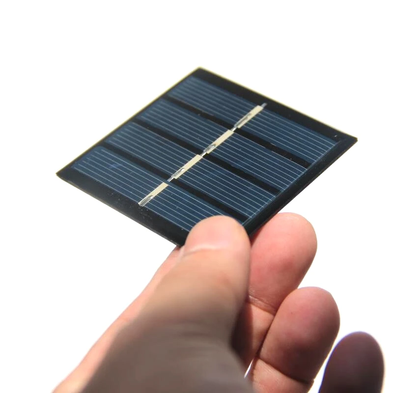 0.45W 2V Mini Solar Cell Polycrystalline Panel Module DIY System For LED 58*58*3MM 50pcs/lot Free Shipping | Электроника