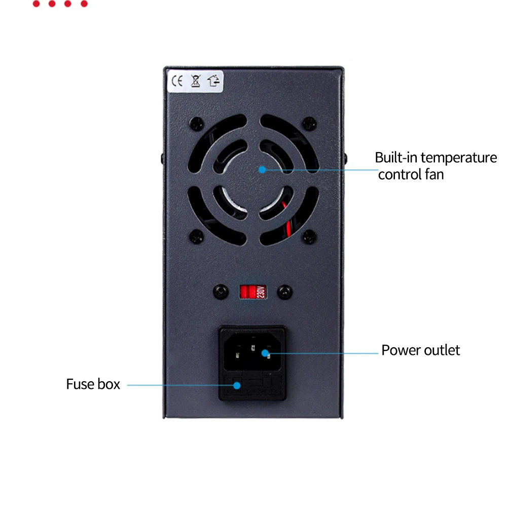 Регулируемый источник питания постоянного тока KPS1203D с двойным цифровым дисплеем
