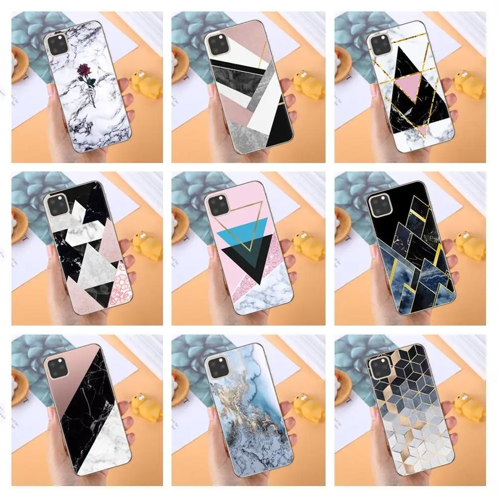 Мраморный чехол для iphone 11 Pro XS MAX X XR мягкая задняя крышка из ТПУ 6 6s 7 8 Plus 5S SE