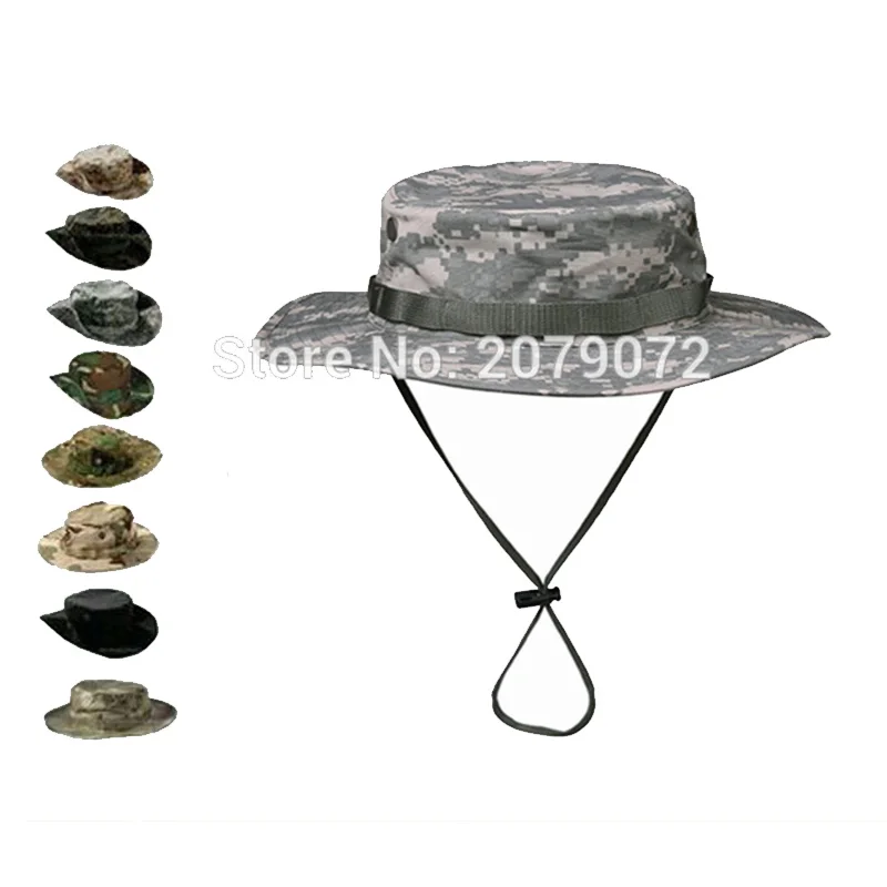 

Tactical Airsoft Sniper Camouflage Boonie Hats Nepalese Cap Militares Army Mens American Military Accessories Hiking ACU FG AU