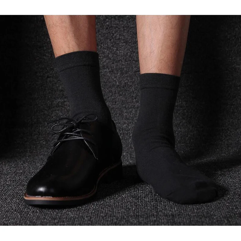 

Casual Men Socks High-quality Comfortable Compression Breathable Cotton Business Socks Winter Warm Crew Socks Chaussette Homme