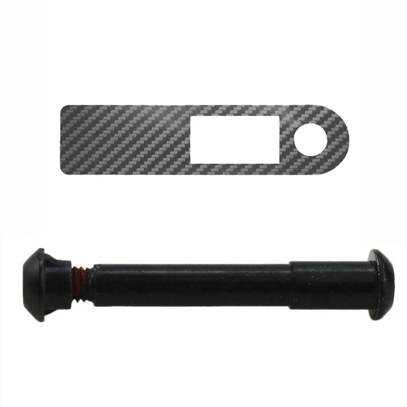 

2 Pcs Car Accessories: 1 Pcs Hinge Pin Hardened Lock Screw & 1 Pcs Carbon Fiber Waterproof Anti-Slip Protective Film