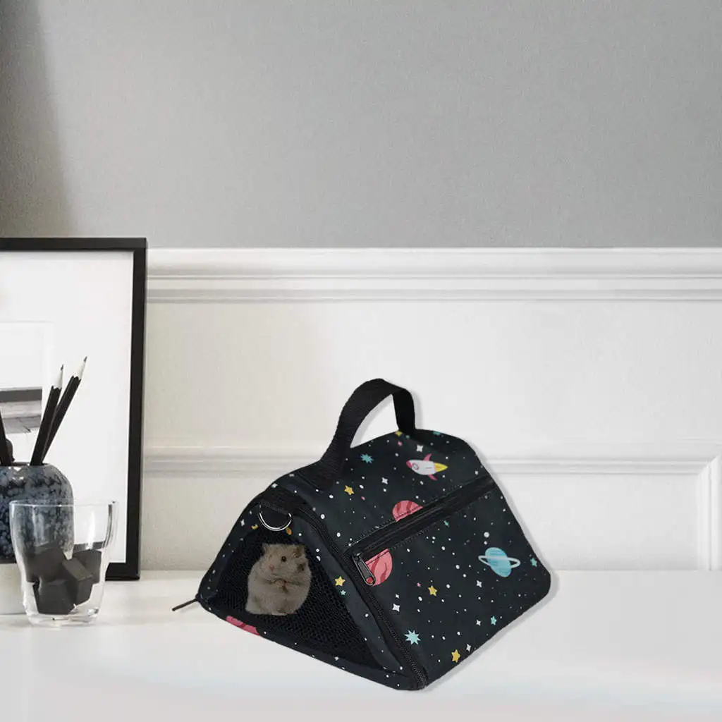 Переносная клетка для хомяка на одно плечо переносной держатель домашних