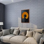 Декоративные 3D панели кирпичной стены, клейкие обои для гостиной, спальни, фона, кухни