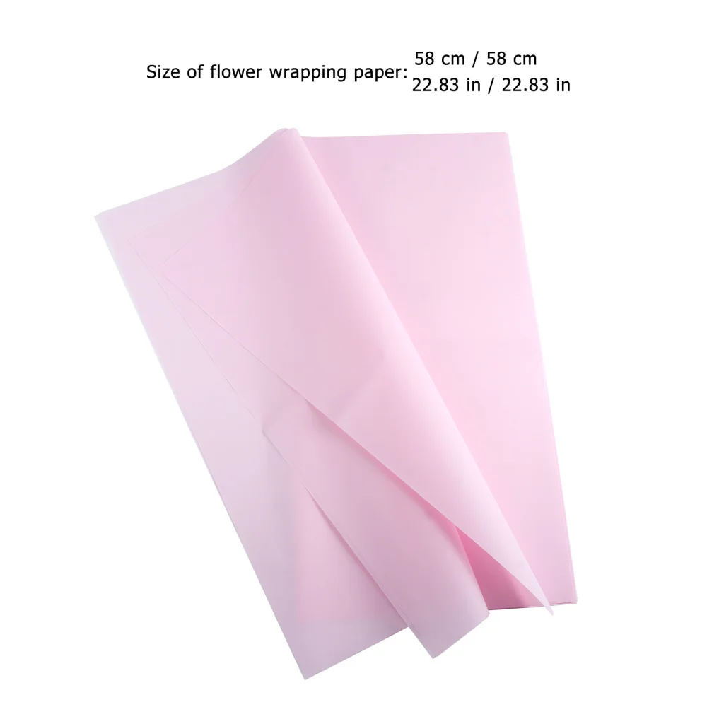 

20Pcs Flower Wrapping Paper Gift Wrappers Floral Bouquet Packing Paper