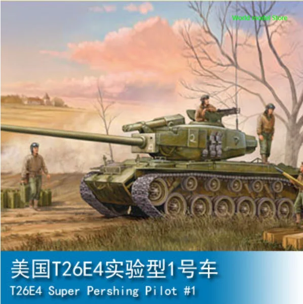HobbyBoss 1/35 82426 T26E4 Super Pershing Pilot #1 модельный комплект Hobby Boss|Наборы для сборки моделей| |
