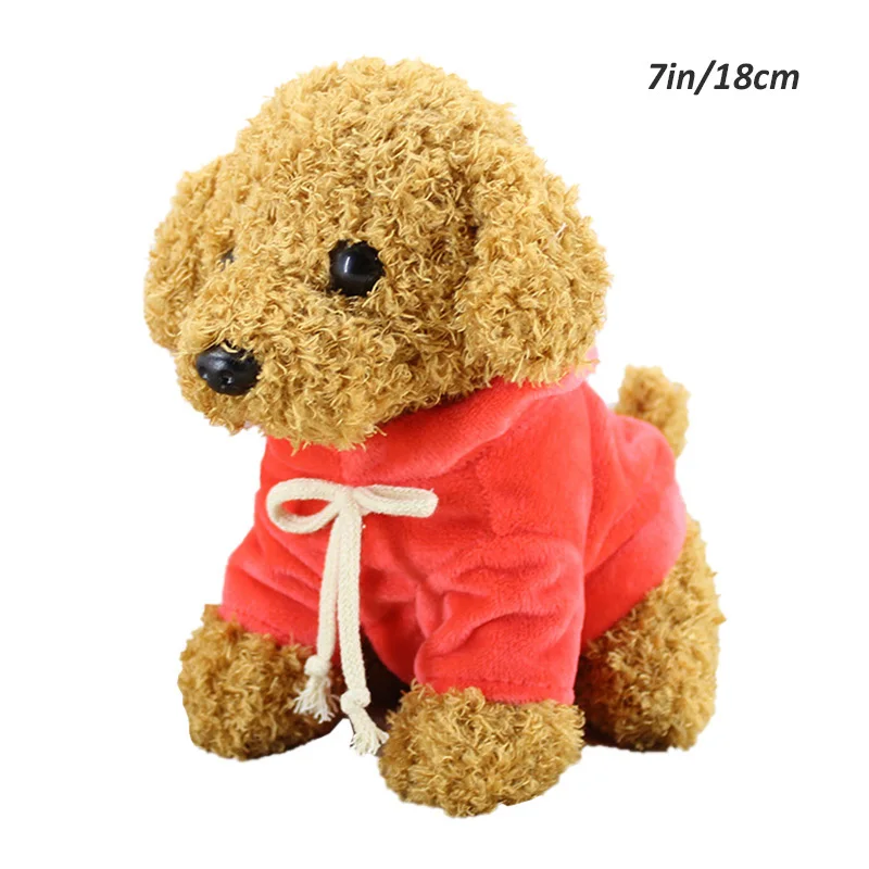 

18 см Детские пуделя стильная футболка с изображением персонажей видеоигр плюшевые куклы игрушки для мальчиков и девочек с принтом в виде но...