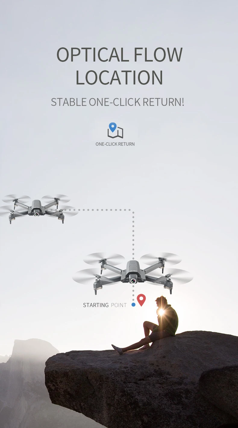 Радиоуправляемый мини-Дрон X4 4k с камерой HD гоночный Дрон детские игрушки FPV