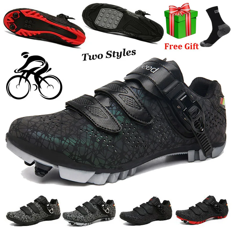 

MTB Cycling Shoes 2021 Zapatillas Ciclismo Men Sneakers Women Mountain Bike Self-Locking Outdoor Sports Racing Bicycle Shoe