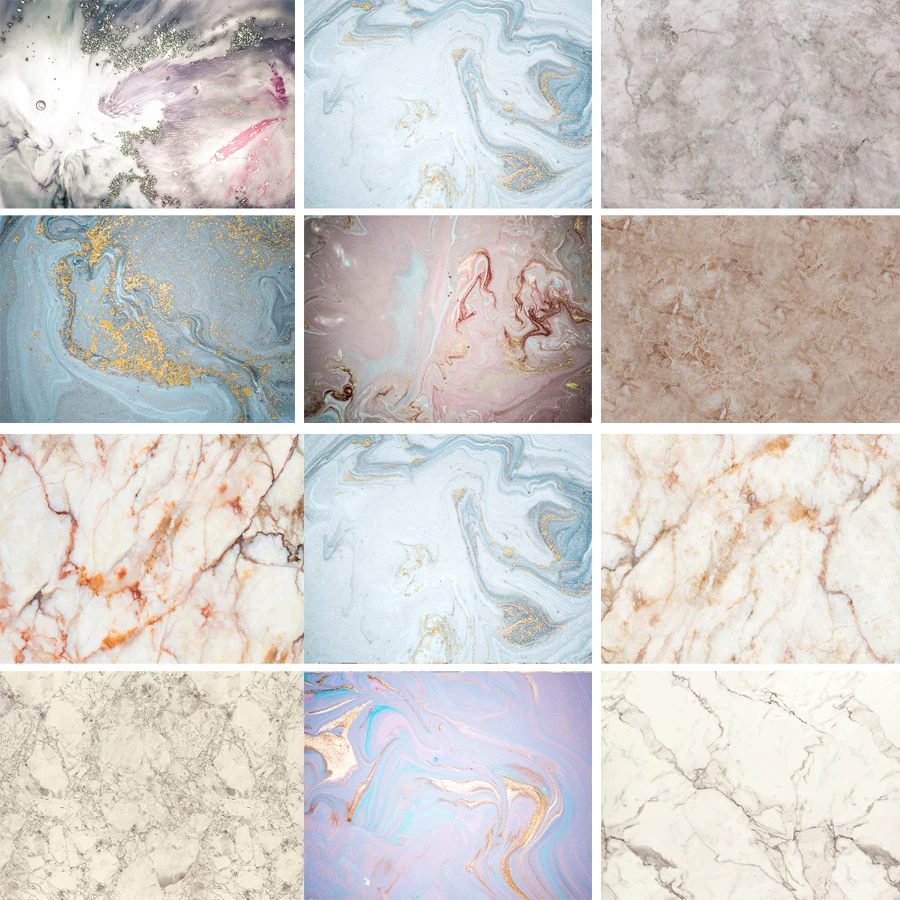 Реквизит для фотостудии Nitree мраморная текстура пищевой дисплей фон фотосъемки