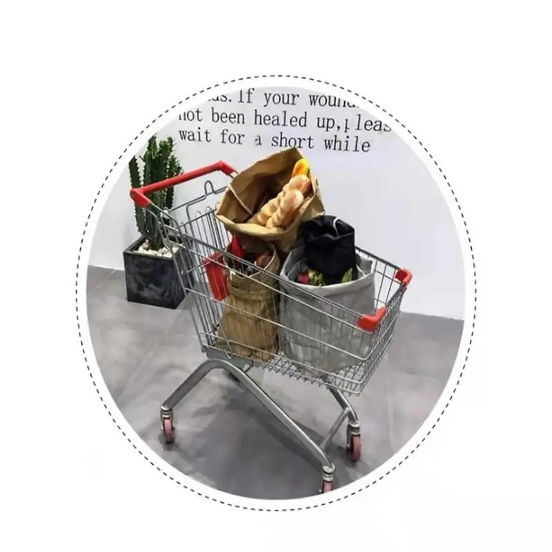 

Washable Nordic Ins Wind Kraft Paper Plant Fruit Vegetable Household Storage Bag