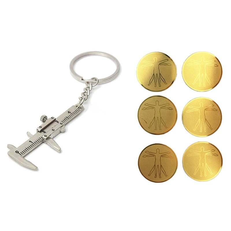 

Штангенциркуль с нониусом, 10 см, 6 шт.