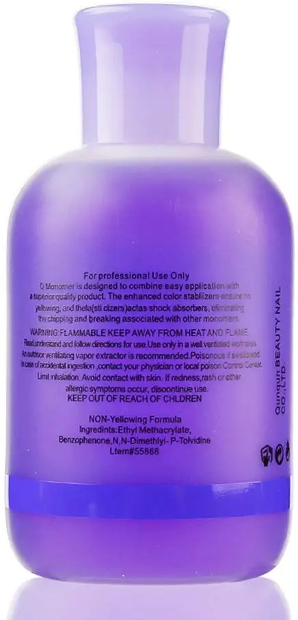 Жидкий кристалл для ногтей 60 мл/150 мл Профессиональный лак Q мономер акриловый