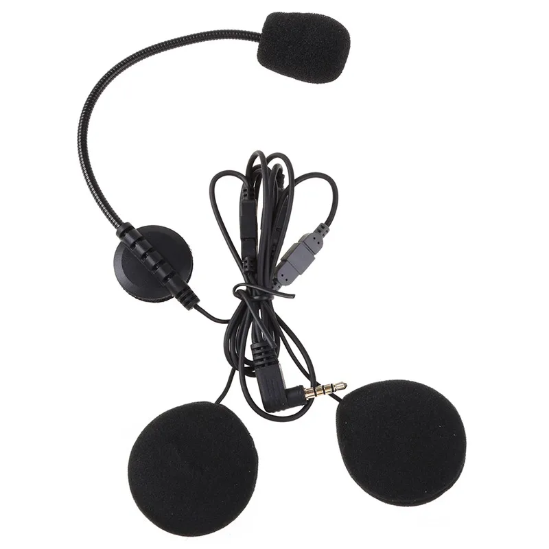 Helmet Bluetooth-compatible Motorcycle Intercom Headset Speaker Accessory Microphone & Headset for Motorbike C45