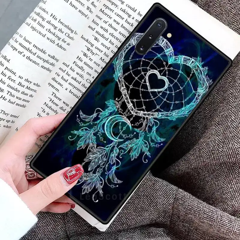 

Retro Flower Dreamcatcher Phone Cases For Samsung Galaxy S8 S9 S10 Plus S10E Note 3 4 5 6 7 8 9 10 Pro Lite cover