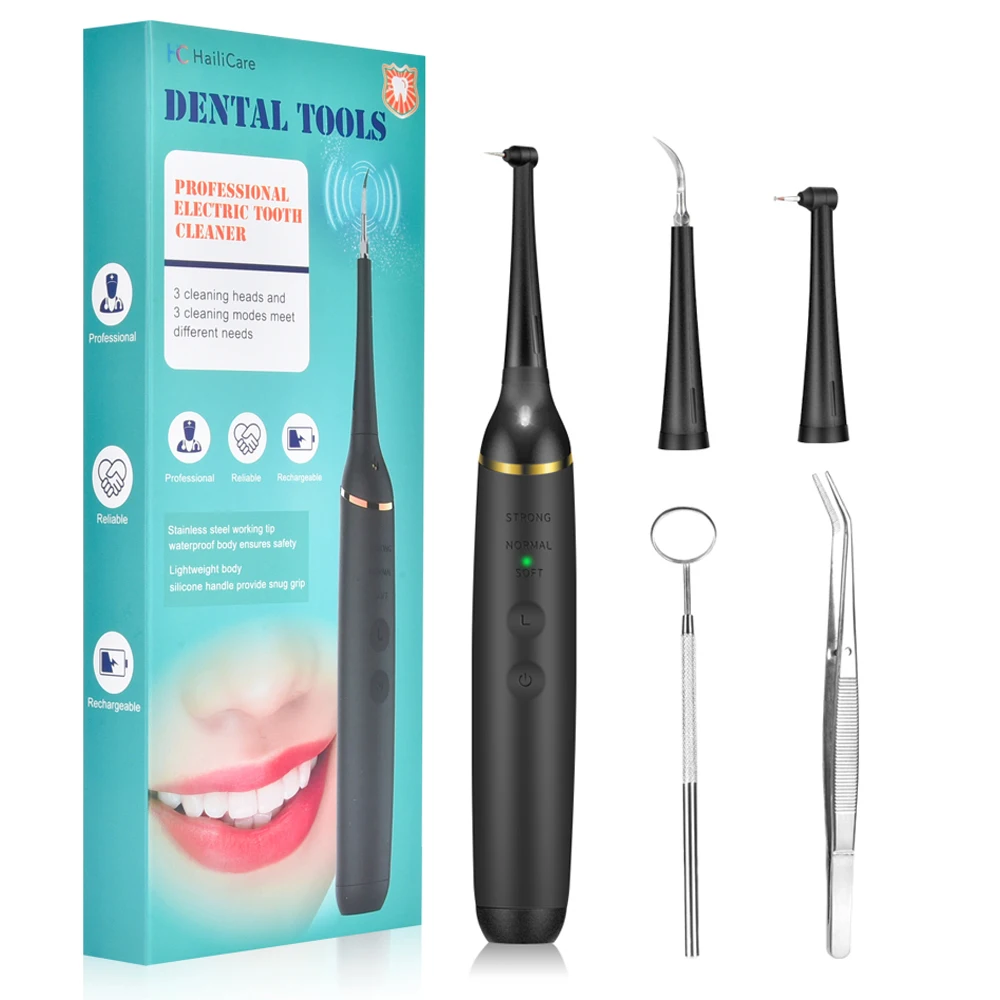 

Electric Sonic Dental whitener Scaler Teeth Whitening kit teeth Calculus Tartar Remover Tools Cleaner Tooth Stain Oral Care