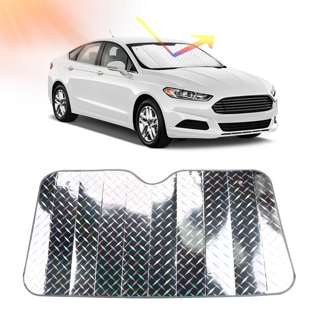 Sun Visor Front File Windshield Sunshade UV Protection Shield Car Window Sunshade Windshield Cover Car Exterior Accessories