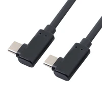 usb 3 1 usb c to usb c cable gen2 10gbps 65w dual 90 degree left right angled