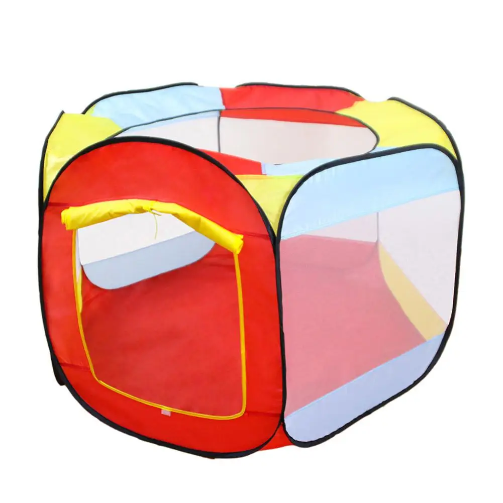 

Safety Baby Fence Kids Playpen Ball Pool Children Playpen Oxford Cloth Foldable Pool Discovery Tube Tunnel Tent Toys