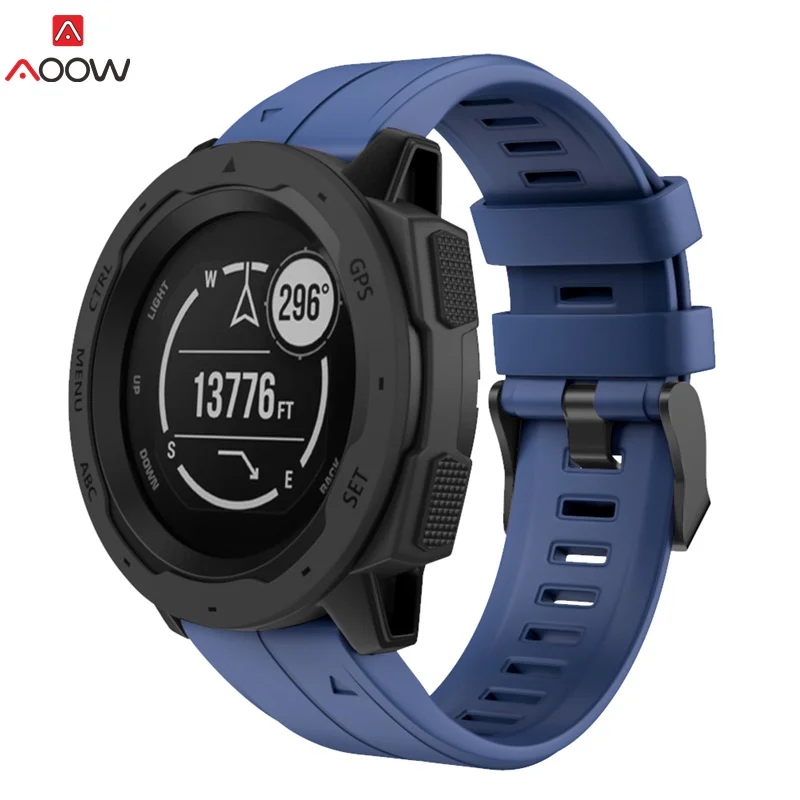 Силиконовые ремешки для часов Garmin fenix6 6S 5X 6X 5S x5plus 3 3HR forerunner935 945 подход S60 ремешок браслет ремень/20 мм/22 мм 26 мм