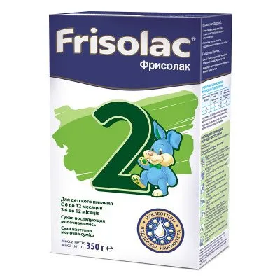 Сухая смесь «Фрисолак 2» Friso, c 6 мес., 350 г