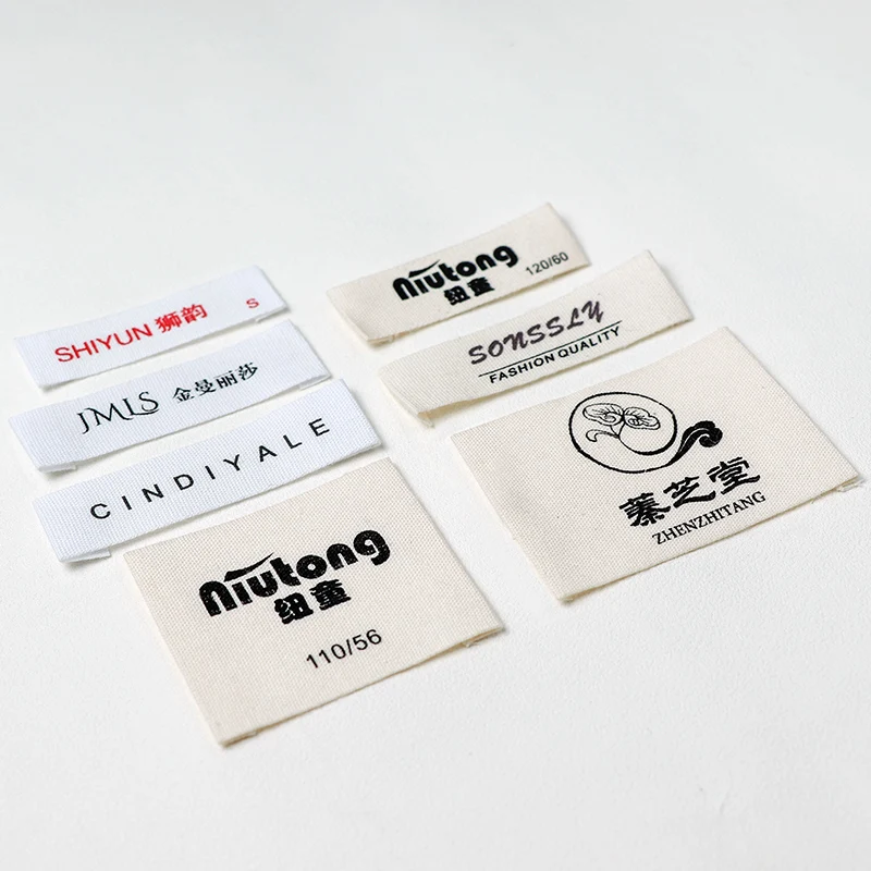 100% с хлопковыми лентами &quotшвейная любовь&quot дизайн бирок изготовленным на заказ