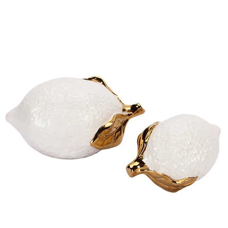 

Роскошная глазурованная Скандинавская скульптура лимонного цвета, аксессуары для украшения дома, статуэтка современного искусства, керам...