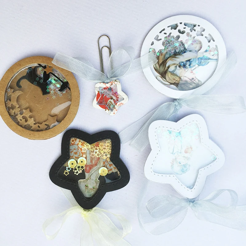 Звездная коробка цветущая вишня металлическая Форма для резки набор пресс форм