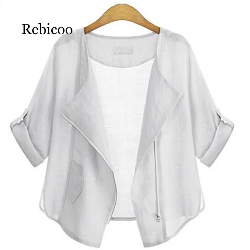 

Large size XL-5XL fashion women's summer autumn sun protection clothing women's shirt