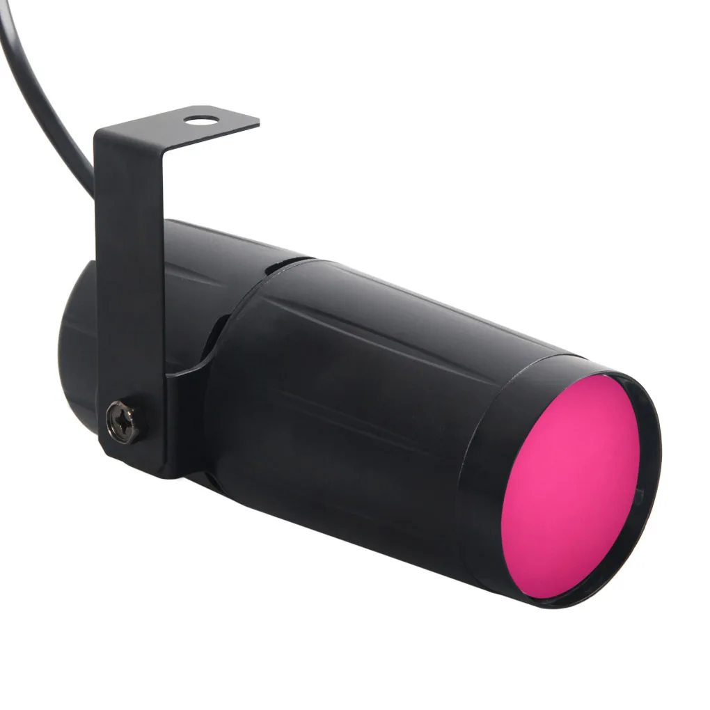 Мини 3 Вт одноцветная светодиодная лампа магазин художественный декор проектные